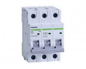 Instalační vypínač NOARK 102389 EX9BI šířka 3 moduly, 3pól, 25A