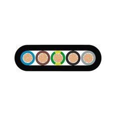 Plochý kabel ÖLFLEX LIFT F 7G1,5 450/750V LAPP 0042003
