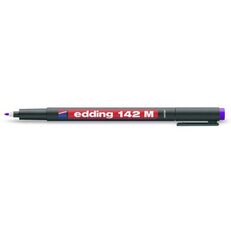 Permanentní pero s kulatým hrotem 1,0mm/barva fialová EDDING 142 M
