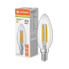 LEDCLB40GLOWDIM3.4W930 FILCL E14 P LEDV