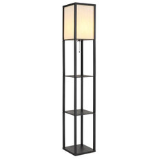 Stojací lampa TABITHA černá matná 1x E27, max. 60W 230V GLOBO 58611S
