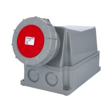 Nástěnná zásuvka IP67/400V/125A/5P 6h FAMATEL 24397
