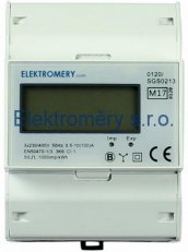 Elektroměr SDM 72D 0,25 - 100A MID E801