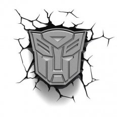 3DFX AUTOBOT SHIELD   Dekor. 3D lampička
