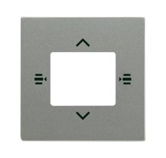 ABB KNX Kryt pro prvek ovládací 6násobný metalická šedá 6108/61-803-500