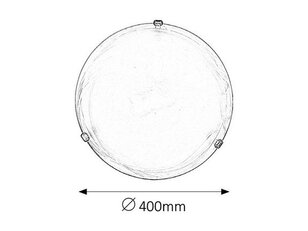 Alabastro E27 2x 60W IP20 rýžový kámen sklo/bronz úchyt RABALUX 3303