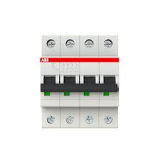 S204-C6 4 fázový jistič 6 A char. C 6kA ABB 2CDS254001R0064