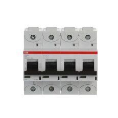 S804N-C63 jistič 4P char. C 63A s klecovou svorkou 36kA ABB 2CCS894001R0634