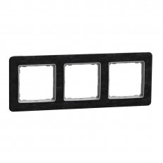 Sedna D/E Rámeček trojnásobný, Břidlice SCHNEIDER SDD391803