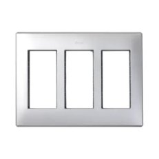Rámeček pro krabice SIMON 500 3×S500 6×K45 hliník KONTAKT SIMON 51010103-033