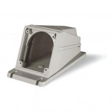 Prázdný nástěnný box šikmý pro zásuvky 63A IP67 SCAME 570.M0163