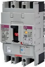 Kompaktní jistič EB2R  125/3L 100A 3P ETI 004671505