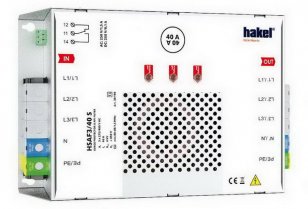 Dvoustupňový svodič přepětí HSAF3/40 S SPD typ 3 s VF filtrem HAKEL 30190