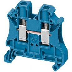 Šroubová svorka, 2 body, 6mm2 modrá (obj. mn. 50ks) SCHNEIDER NSYTRV62BL