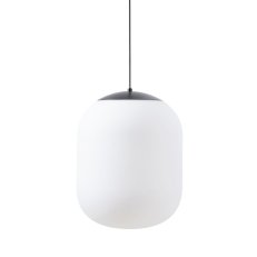 Závěsné svítidlo TANIA S2 HP 59W IP40 3K ON/OFF SKLO OPAL černá OSMONT TAN62392