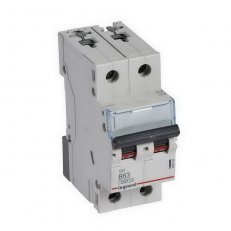 TX3 JISTIČ, 2 PÓLOVÝ, CHAR. B, 63A 6000A LEGRAND 403393