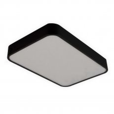 GEO3000 obdélník 400x600mm přisazené LED830 SATIN opálový kryt hnědá YX355F DALI