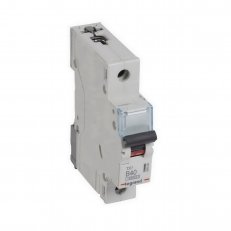 TX3 JISTIČ, 1 PÓLOVÝ, CHAR. B, 40A 10000A LEGRAND 404088