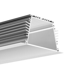 LED hliníkový profil KLUŚ SEKODU stříbrná 2m /B6597_2m/ ALUMIA A06597A_2