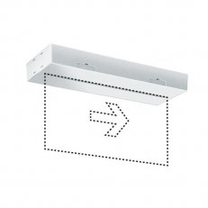 EsyLux EN10077319 Nouzové svítidlo SLX EL LED DISPLAY 8h 32m IR SM