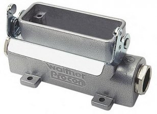 Walther T701416MS Sockelgehäuse A16 in Alu m.H:57mm,LVB,M20,Stutzen