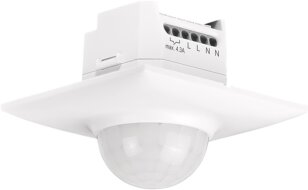 Detektor přítomnosti, master 230V AC, 360°, 1-kanálový a bezpotenciálový, 16m