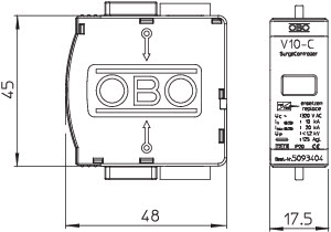 OBO 5093404 SurgeController V10 V10-C 0-320