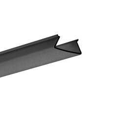 Difuzor KLUŚ FOLED-27 pro AL profil, černý 2m /17045_2m/ ALUMIA B17045B_2