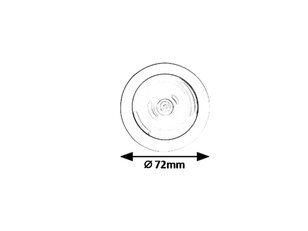 Milo LED 0,5W IP20 bílá 4000K 30lm RABALUX 5730