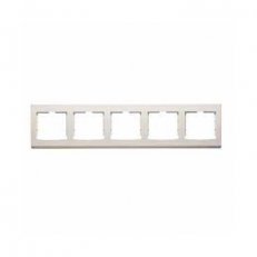 Schneider AYA5802523 Rámeček pětinásobný, cream