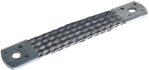 Pásek pro přemostění Al 50mm2 L 180 mm DEHN 377015