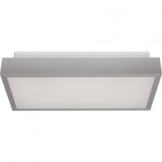 Stropní a nástěnné svítidlo Quatro 400x200 šedá 2x60W IP20 E27 922003/54