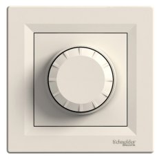 Schneider EPH6400123 Stmívač otočný RL 40-600VA, ř.6, krémová