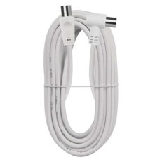 Anténní koaxiální kabel stíněný 7,5m - úhlová vidlice EMOS S30710