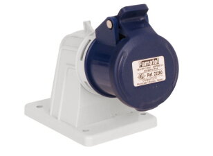 Vestavná zásuvka IP44/230V/16A/3P 6h, úhel 90° - SpeedPRO FAMATEL 23250