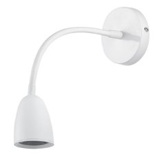 LED nástěnná lampička, stmívatelná, 4W, 280lm, 3000K, bílá SOLIGHT WO54-W