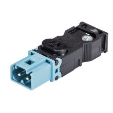 vidlice na kabel, 2-pól, gesis mini GST15i2, samec, barva modrá/černá, code 2