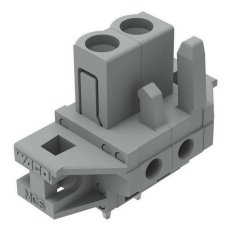 Pružinová svorkovnice THT rovná 5 mm šedá 2pól. WAGO 232-132/031-000