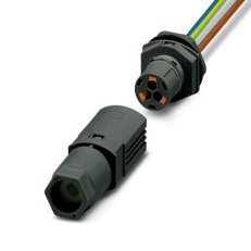 IPD WD 3P2,5 1,0 M25 BK Průchodka stěnou 1047359