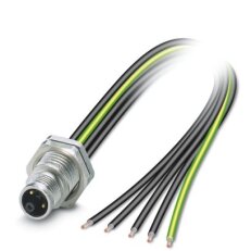 Přístrojový konektor zezadu stěny SACC-DSI-M12MSK-4PE-M16XL/0,5X 1238380