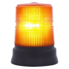 Maják LED STR 72 LED 24V, ACDC, IP65, oranžová, černá, základna plochá 65792