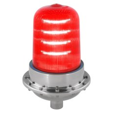 Maják LED ROTALLARM WP LED 12/24V, ACDC, IP67, 3/4'' G, červená, nerez 90223