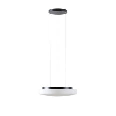 Závěsné LED svítidlo se skleněným stínidlem EDNA LE5 34W IP40 DALI 3K černá