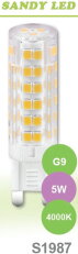 Sandy S1987 SANDY LED G9 5W SMD 4000K
