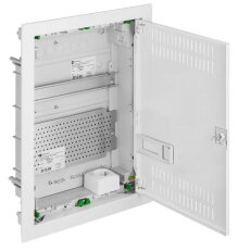 Multimediální rozvodnice podomítková IP30, perforovaná dvířka, 478x358x94mm