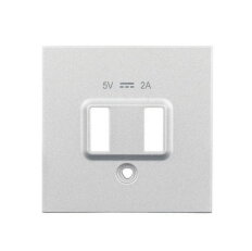 Kryt USB zásuvky dvojité, bílý SCHRACK EV103052--
