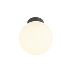 SUN 20, nástěnné svítidlo, kulaté, 1x max. 60W, E27, černé SLV 1008125