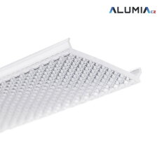 Difuzor ALUMIA prismatický-22 pro AL profil, 1m, Mikroprizma ALUMIA ADP22P_1
