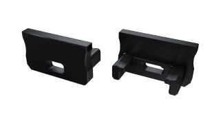 Koncovka profilu EC-PROFIL A BLACK HO (12-0012-00) GREENLUX GXLP1403