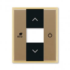 ABB Element Kryt pro termostat prostorový kávová/ledová opálová 6220E-A03000 25